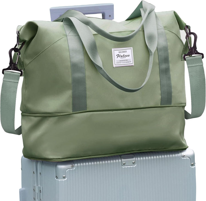 Reisetasche Damen Sporttasche 40x20x25 Ryanair Handgepäck Tasche Weekender Bag Schwimmtasche Wasserd
