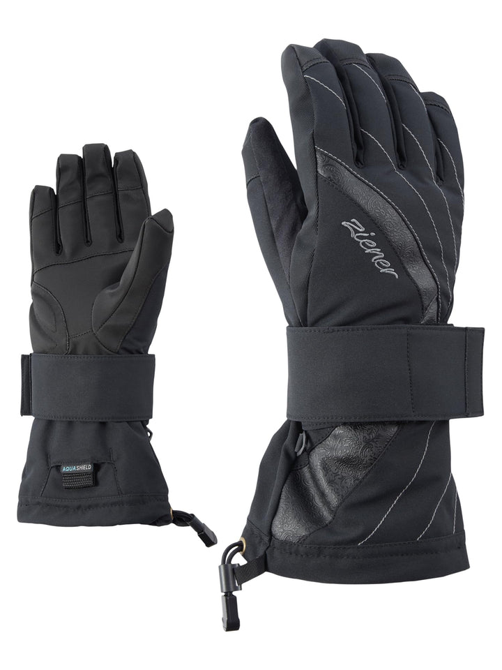 Ziener Damen Milana 6.5 Schwarz, 6.5 Schwarz