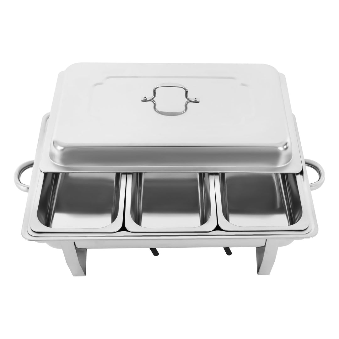 Warmhaltebehälter Essen,3-Fach-Professionelle Warmhalteplatte,warmhaltebehälter,wärmebehälter für Sp