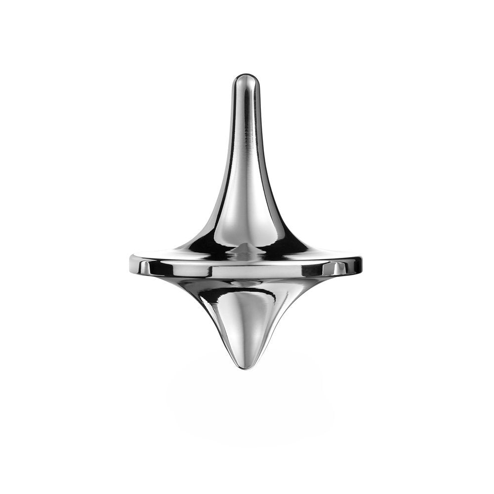 ForeverSpin Kreisel mit Weltruhm polierter Edelstahl, Edelstahl
