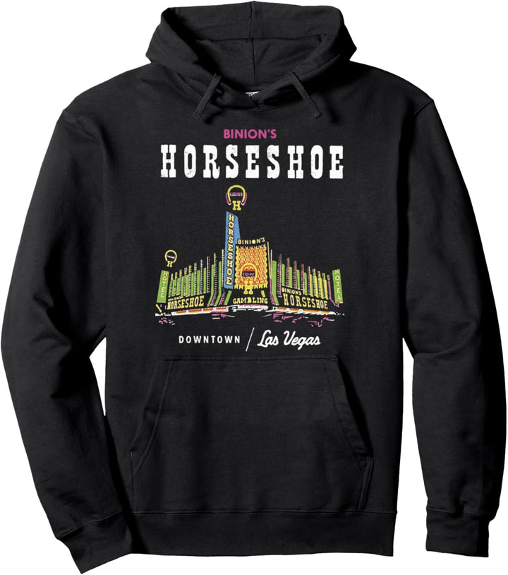 Binion's Hufeisen Hotel Casino Vintage Retro Las Vegas Pullover Hoodie