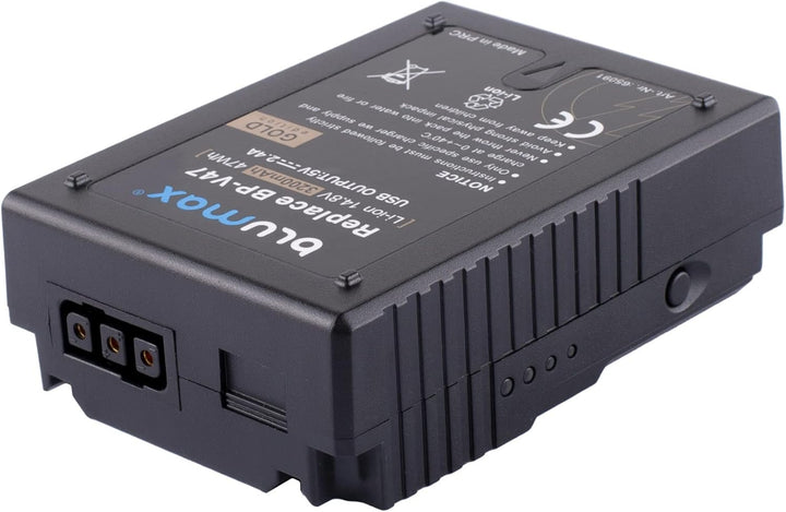 Blumax Gold Akku kompatibel mit Sony BP-V50 (LG Zellen) 3200mAh 14,8V