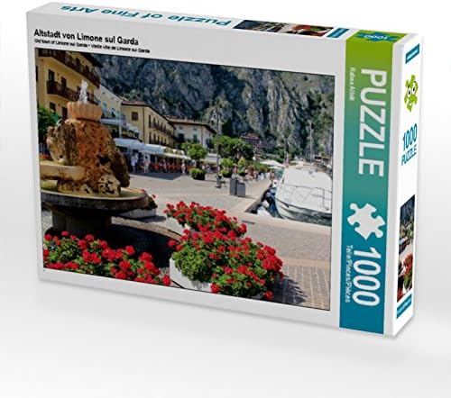 CALVENDO Puzzle Altstadt von Limone sul Garda 1000 Teile Lege-Grösse 64 x 48 cm Foto-Puzzle Bild von