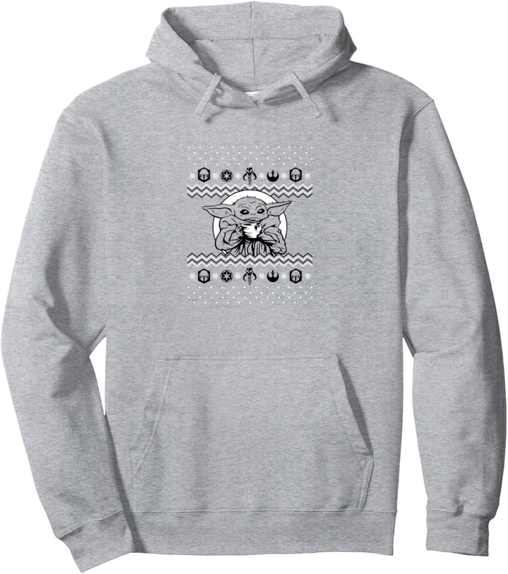 Star Wars: The Mandalorian Christmas The Child Holiday C1 Pullover Hoodie