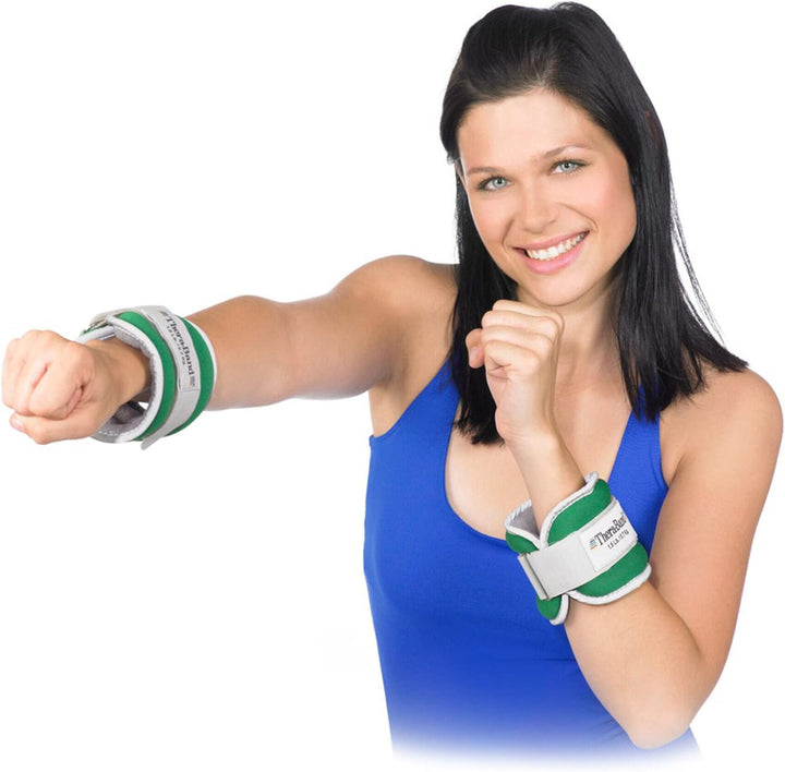 TheraBand Gewichtsmanschetten (1 Paar) Blau | 1,130 kg, Onesize