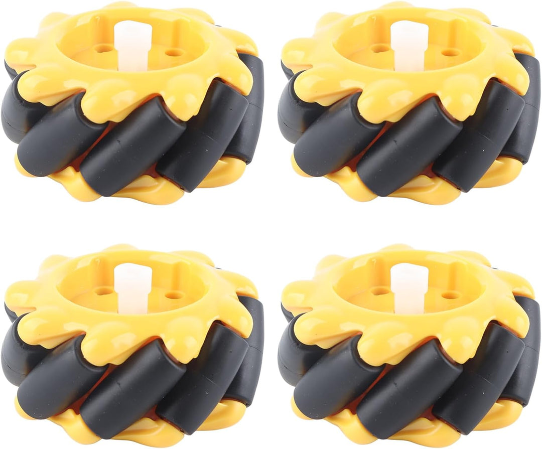 Mecanum Wheel Robot Kit Omnidirektionale Smart Robot Car Chassis Kit Durchmesser 60 Mm Für TT-Kupplu