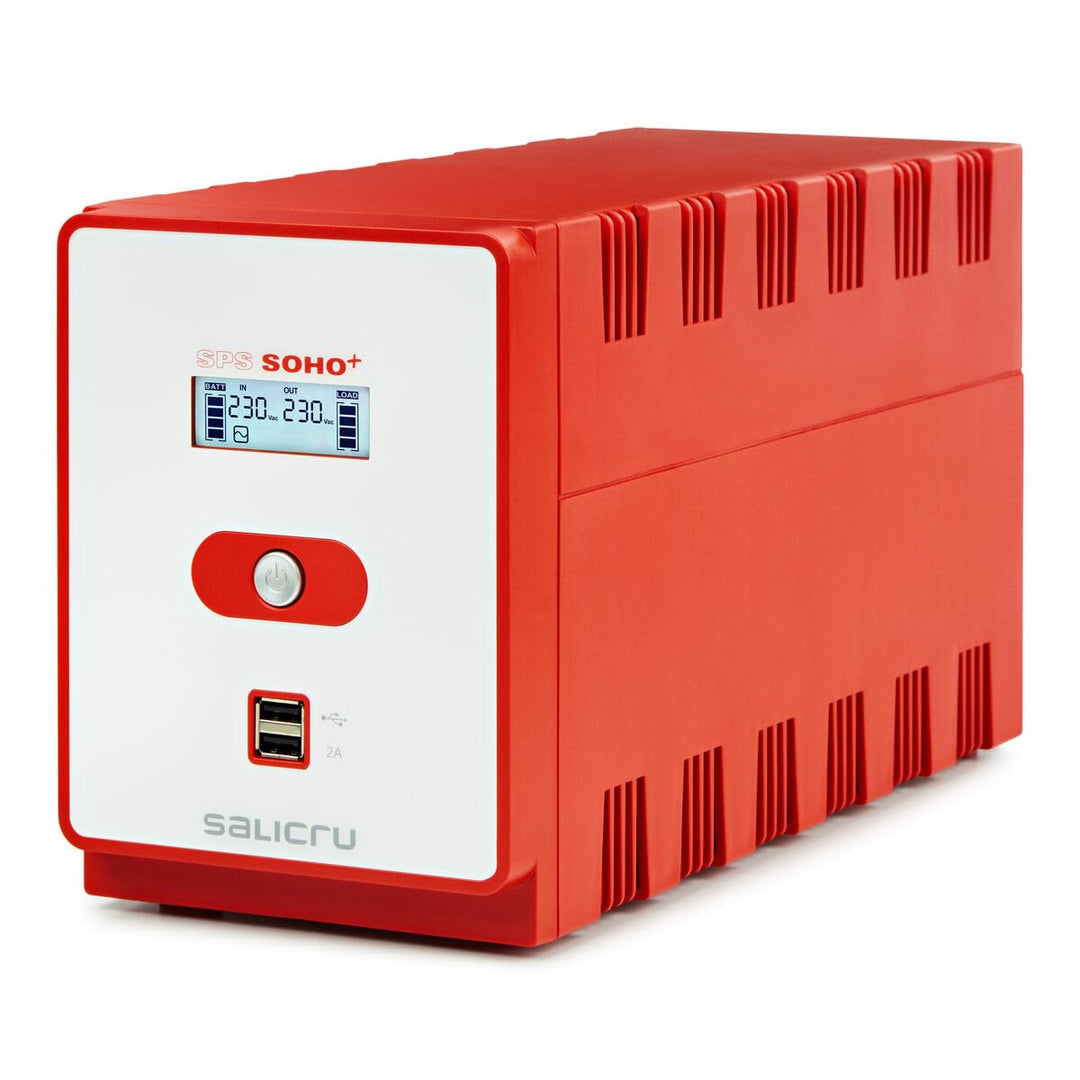 Salicru - SAI SPS SOHO+ IEC 1200VA/720W In-Line - 2xUSB - LCD - Nueva REVISI??