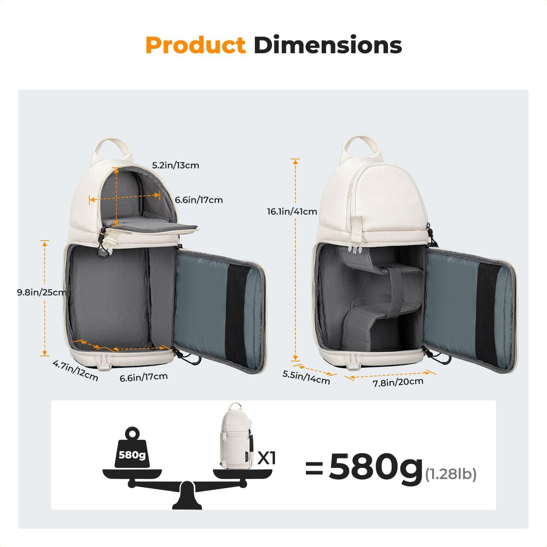 K&amp;F CONCEPT Kamera-Umhängetasche, Wasserdichte Kameratasche, Fotografie tägliche Reise Camera Bag,Ta