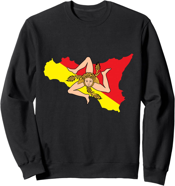 Sizilien-Flagge Sizilien Palermo Italien Sweatshirt