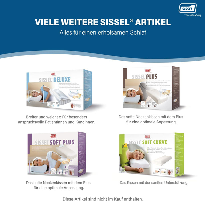 SISSEL Nackenkissen Bambini, inkl. Bezug, Mehrfarbig