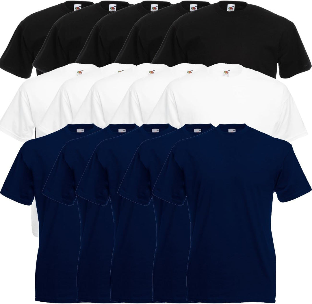 Fruit of the Loom Original Valueweight T Rundhals T-Shirt F140 15er Pack