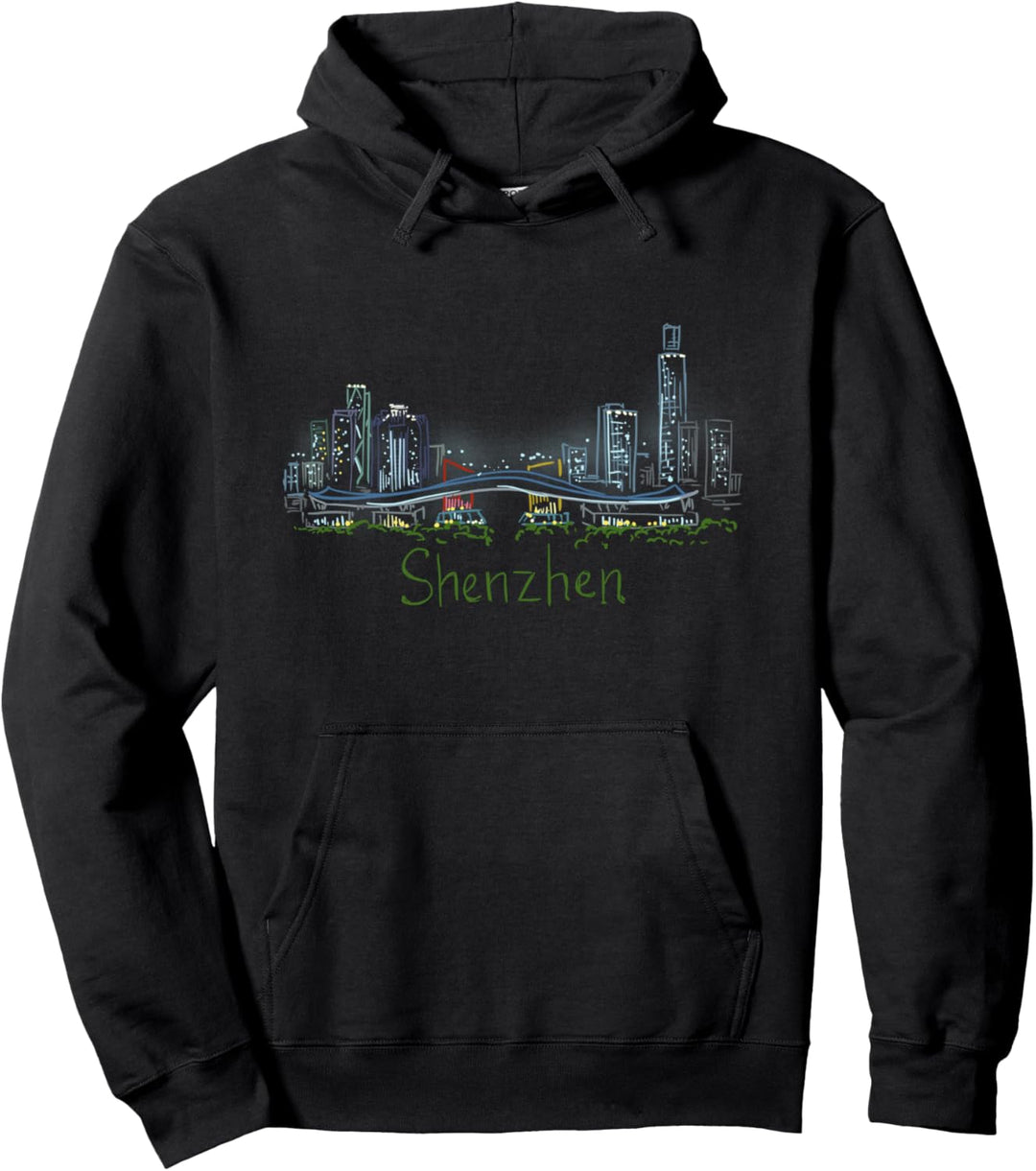 Shenzhen China Pullover Hoodie