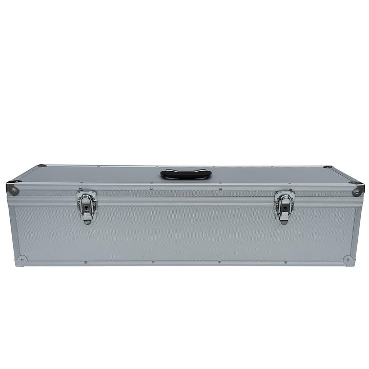 Alubox Alukoffer Silber Koffer Werkzeugkoffer Aufbewahrung leer 20x20x40/60/80/100/115 cm nach Wahl