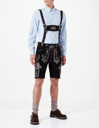 Stockerpoint Herren Hose 46 Schwarz Gespeckt, 46 Schwarz Gespeckt