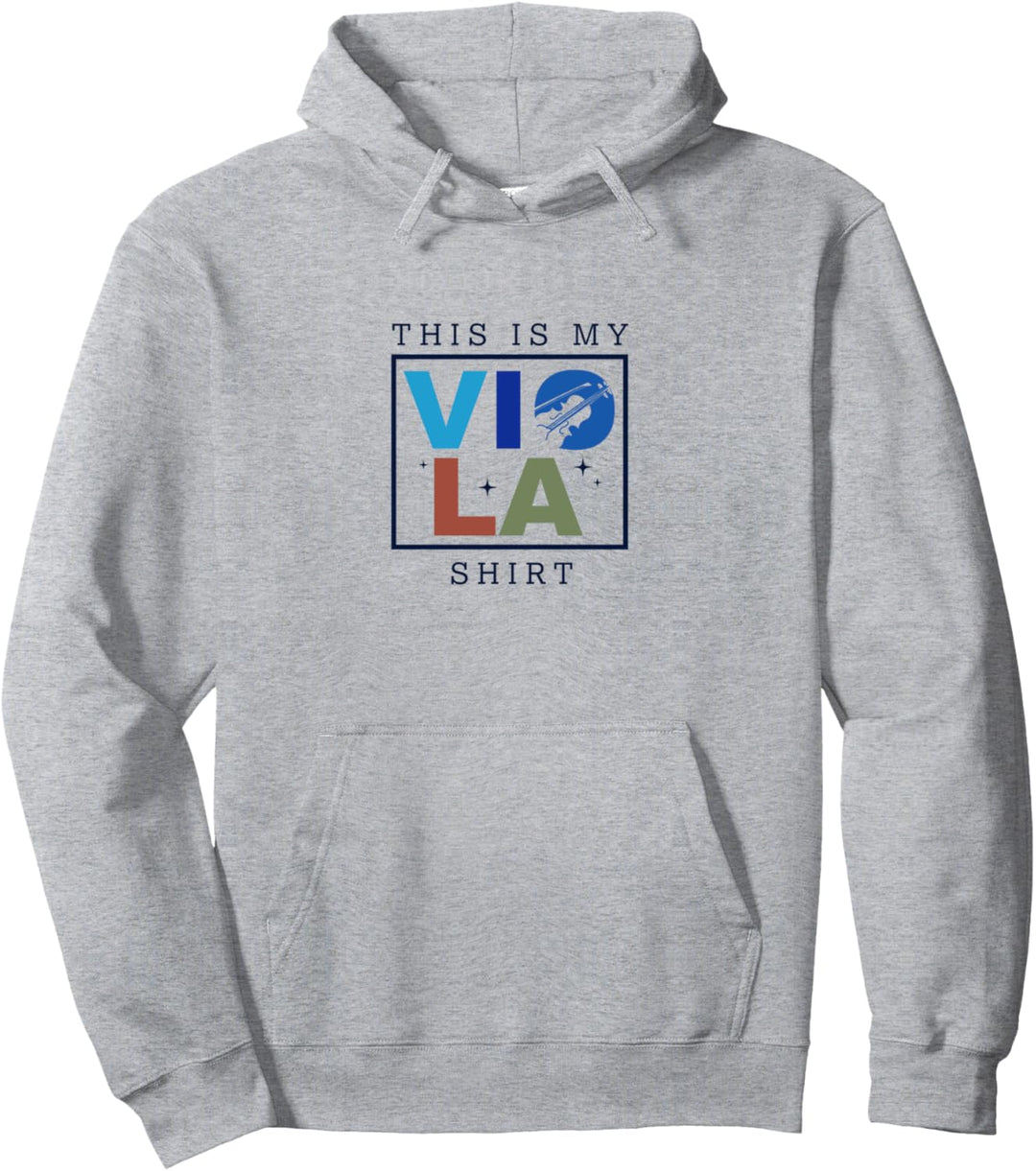 Bratsche Lustiges Orchester Musiker Musiknoten Bratschist Pullover Hoodie