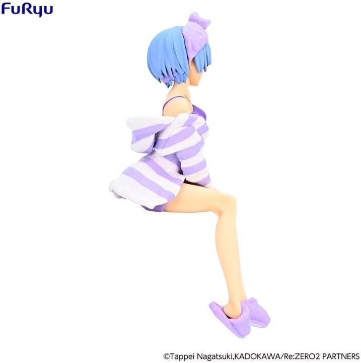 Furyu RE Zero - Rem Room Wear Purple - Statuette PVC Noodle Stopper 14cm