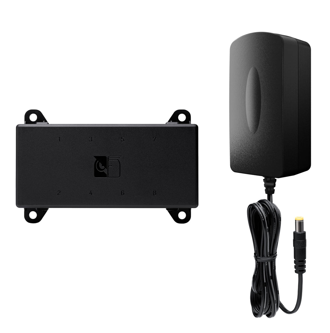 Noctua NV-SPH1, Netzteil-Lüfterverteiler-Set mit NV-PS1 230/115V AC auf 12V DC Netzteil und NV-FH2 8