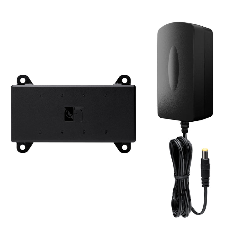 Noctua NV-SPH1, Netzteil-Lüfterverteiler-Set mit NV-PS1 230/115V AC auf 12V DC Netzteil und NV-FH2 8