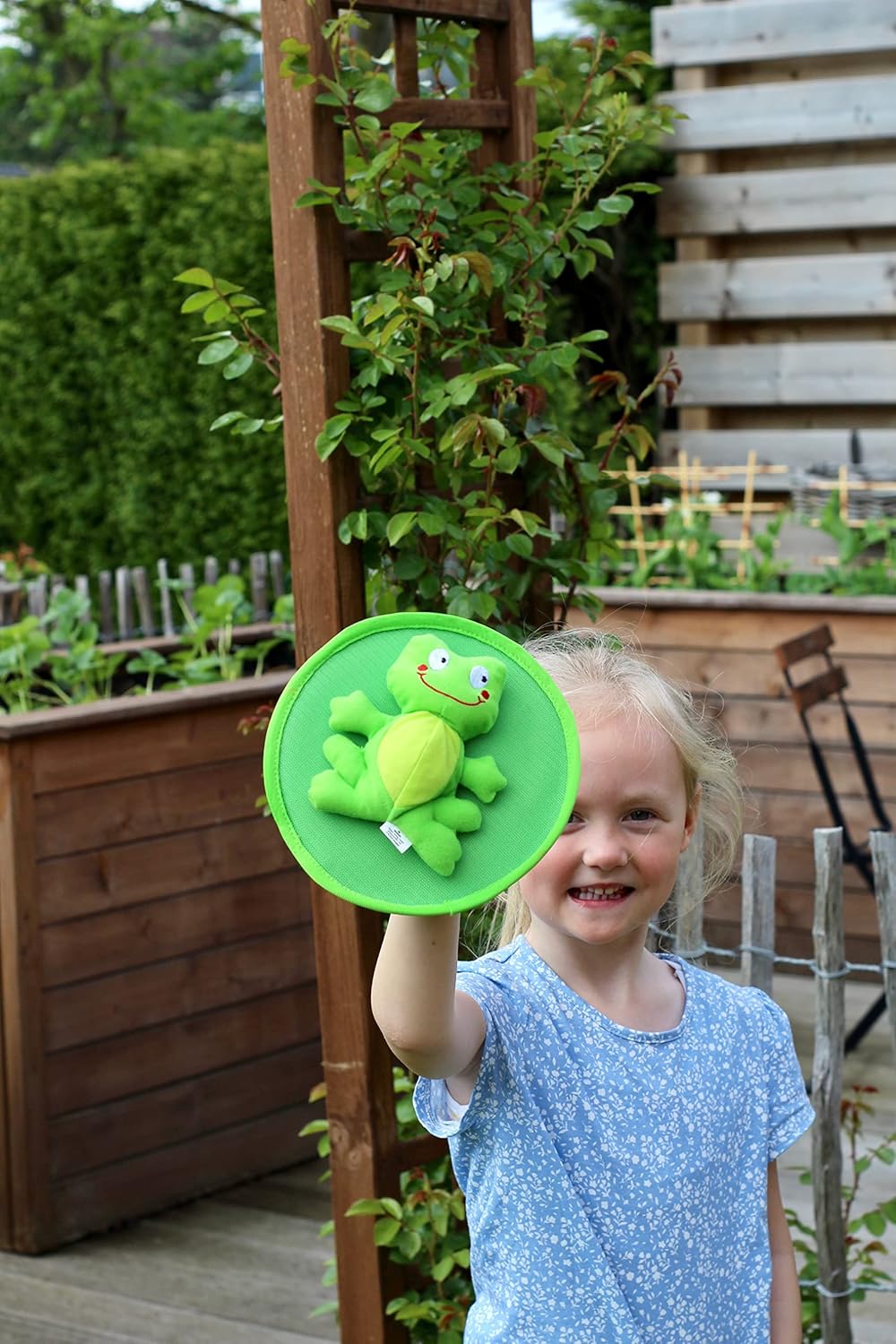 Moses. Krabbelkäfer Klettballspiel – Fang den Frosch, Wurfspiel für Kinder ab 3 Jahren, Kinderspielz