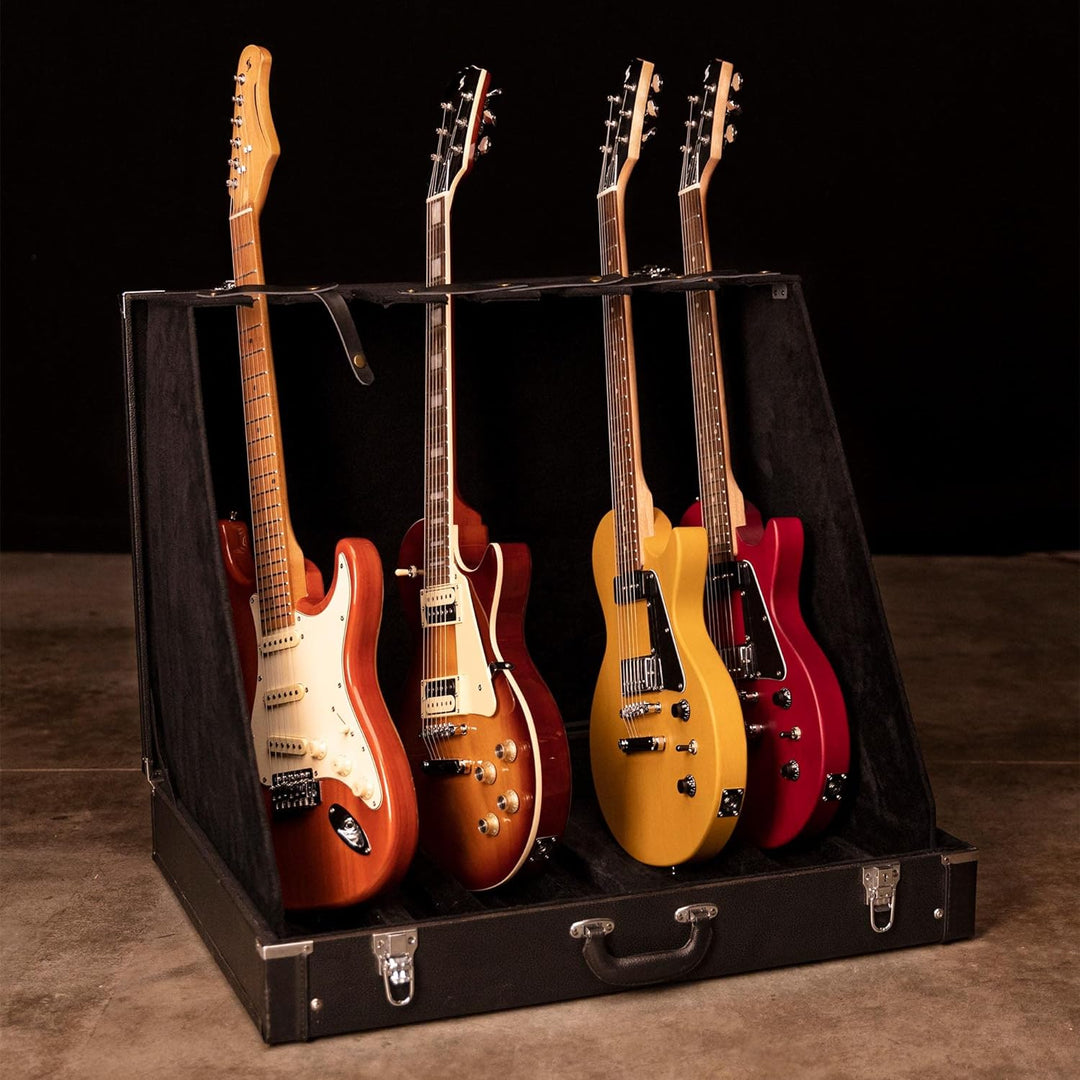 Stagg GDC-6 Universal Gitarren-Standkoffer für 6 Gitarren