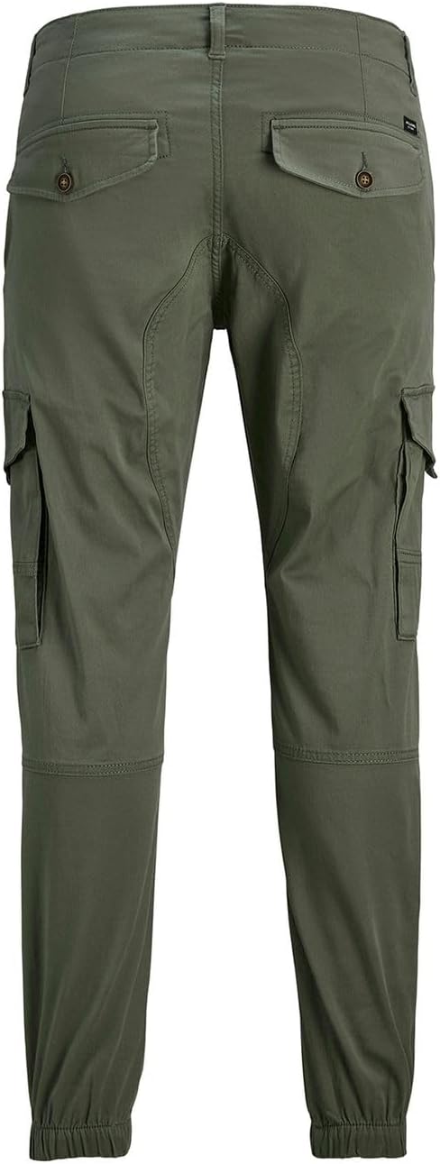 JACK & JONES Herren Cargohose Jpstpaul Jjflake Cargo Noos 27W / 32L Agave Green, 27W / 32L Agave Gre