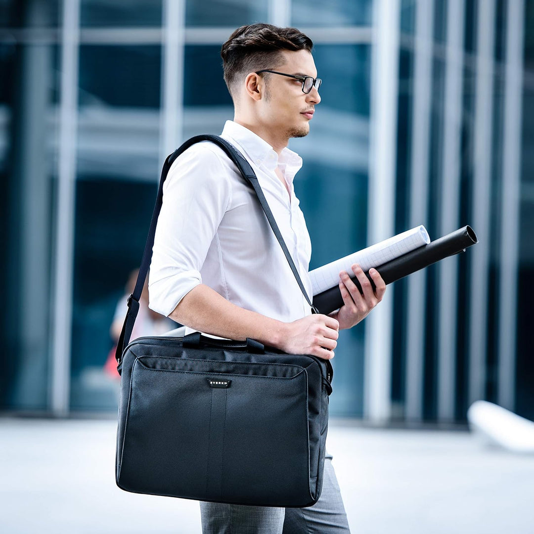 Everki Lunar – Laptoptasche für Notebooks bis 18,4 Zoll (46,7 cm) mit Akten- und Zubehör-Fach, Troll