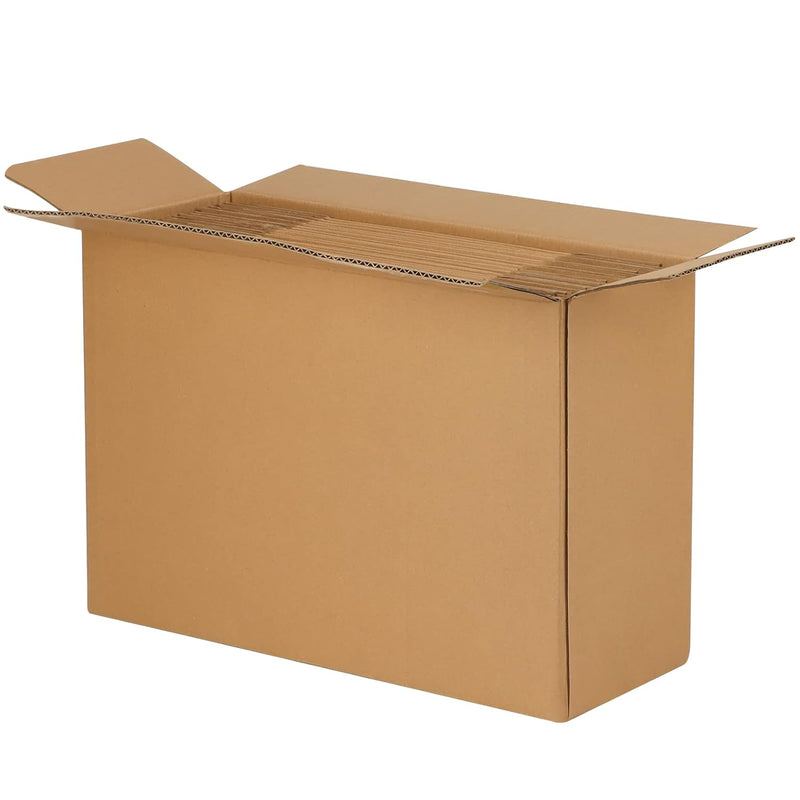HORLIMER 25 Stück Versandkarton Klein Karton Box, 28x20,4x5,1 cm Verpackungskartons aus Wellpappe fü