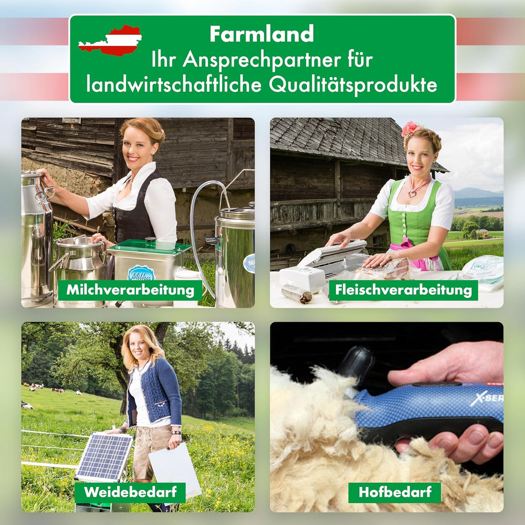 Milky Milchzentrifuge FJ 85 HAP - Hochwertige Milchzentrifuge elektrisch - Milch Separator für 85 Li