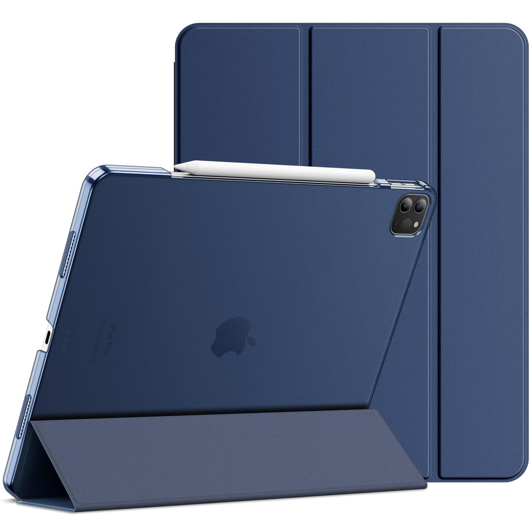 JETech Hülle für iPad Pro 12,9 Zoll (6./5. Generation, Modell 2022/2021), Unterstützung Pencil Aufla