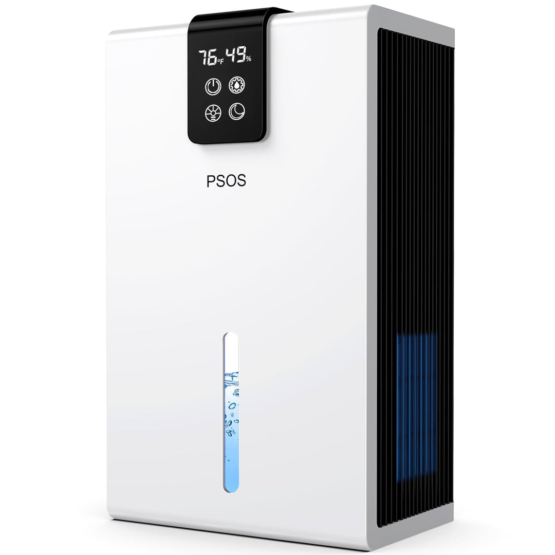 Luftentfeuchter Elektrisch, Ultra Leiser Raumentfeuchter, 2800ml Luftentfeuchter Mit LED Display, Au