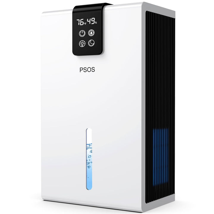 Luftentfeuchter Elektrisch, Ultra Leiser Raumentfeuchter, 2800ml Luftentfeuchter Mit LED Display, Au