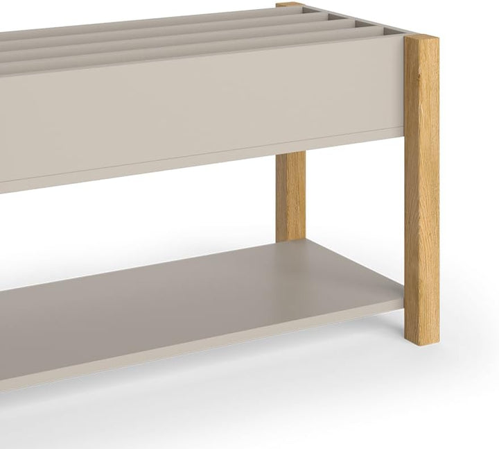 VitaliSpa Kinderregal Cashmere-Eiche Malia - 80x46x40 cm aus Spanplatte - Bücherregal für Kinder, Sp