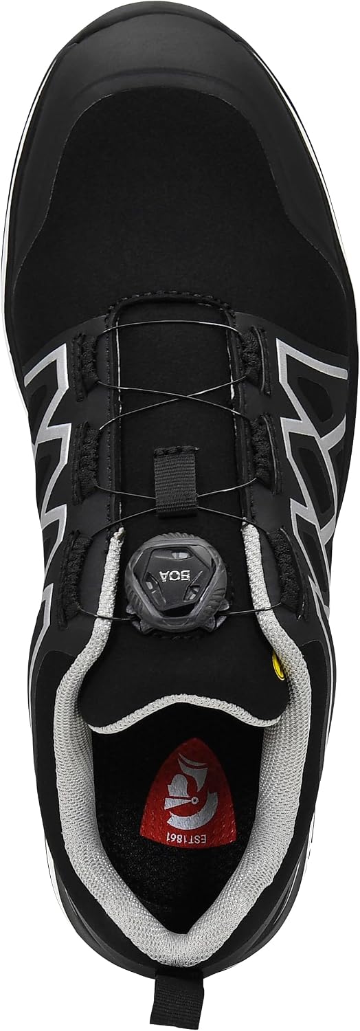 JORI Sicherheitshalbschuh Swift BOA Black Low ESD S3 42 Grösse: 42, Grösse: 42