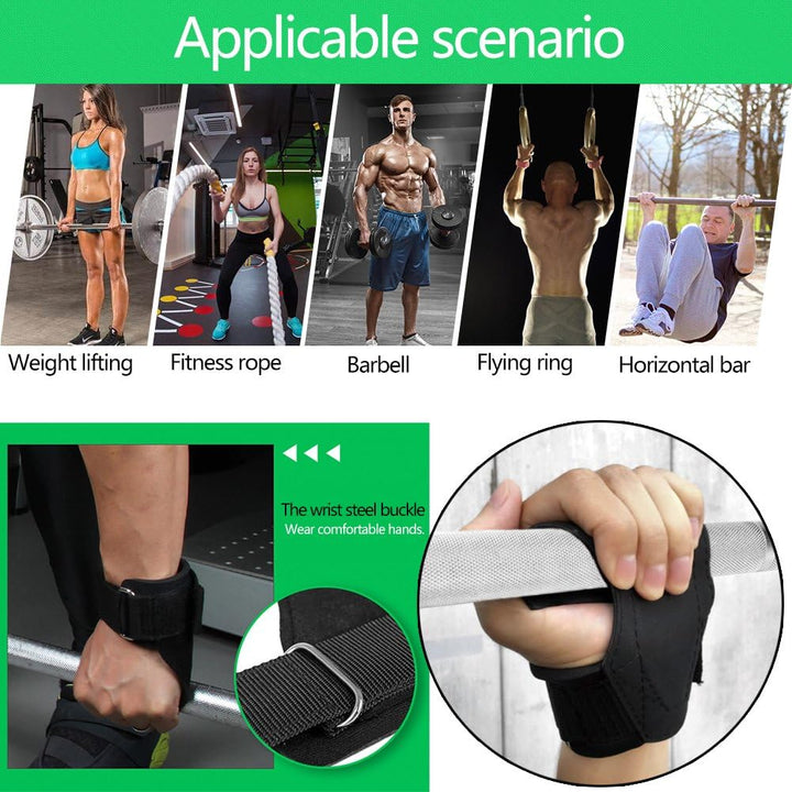 Professionelle Handschuhe für Fitness Unisex-Zughilfen mit extra Grip 800KG