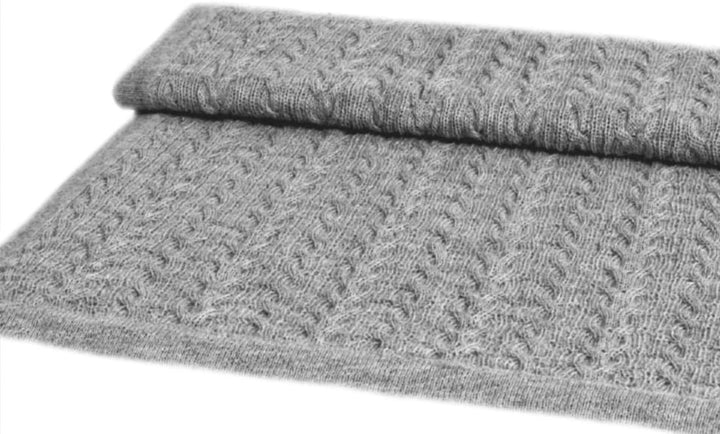 Lorenzo Cana - Voluminöse Alpakadecke aus 100% Alpaka - Wolle vom Baby Alpaca, Fair Trade Decke Wohn