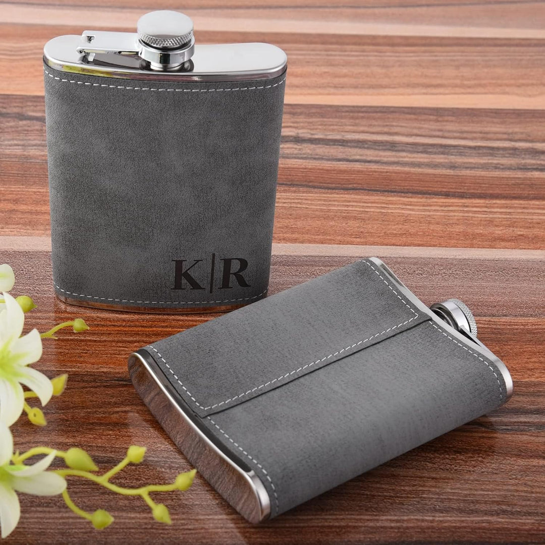 Geschenk für trauzeuge mann, Personalisierte Trauzeuge Geschenk Flachmann, Flachmann 8oz/237ml Edels