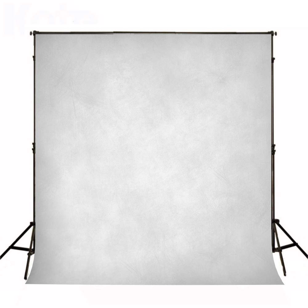 Kate Hintergrund 1,5x2,2m Silbergrau Hintergrund Weissgrau Fotografie Hintergrund Porträt Fotografie