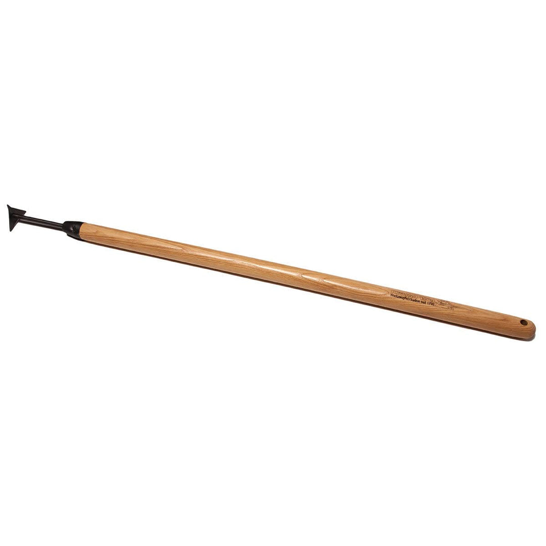 Triangel- Fugenkratzer mit Eschenstiel (75 cm)