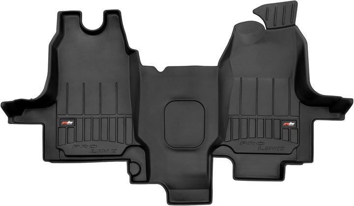 M MOTOS Gummimatten Auto Fussmatte passt für Ford Transit V 2000-2013 Verbessern Sie Ihren Reisekomf