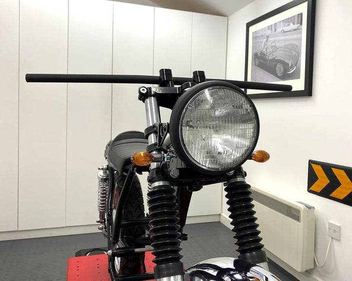 Blinker Motorrad 21W Carbon Optik - Oval - Paar
