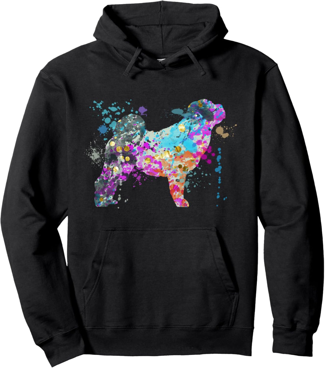 Buntes Shar Pei Lover Hundehaar Peis Pullover Hoodie
