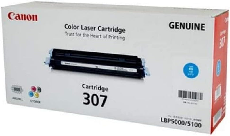 Canon 707 C original Toner Cian für ISensys Laserdrucker Cyan Toner Cartridge, Cyan Toner Cartridge