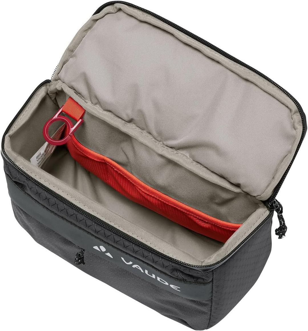 VAUDE Fahrrad 2in1 Lenkertasche und Hüftgurttasche Cyclist Box, 3 Liter Volumen, Black, Einheitsgrös
