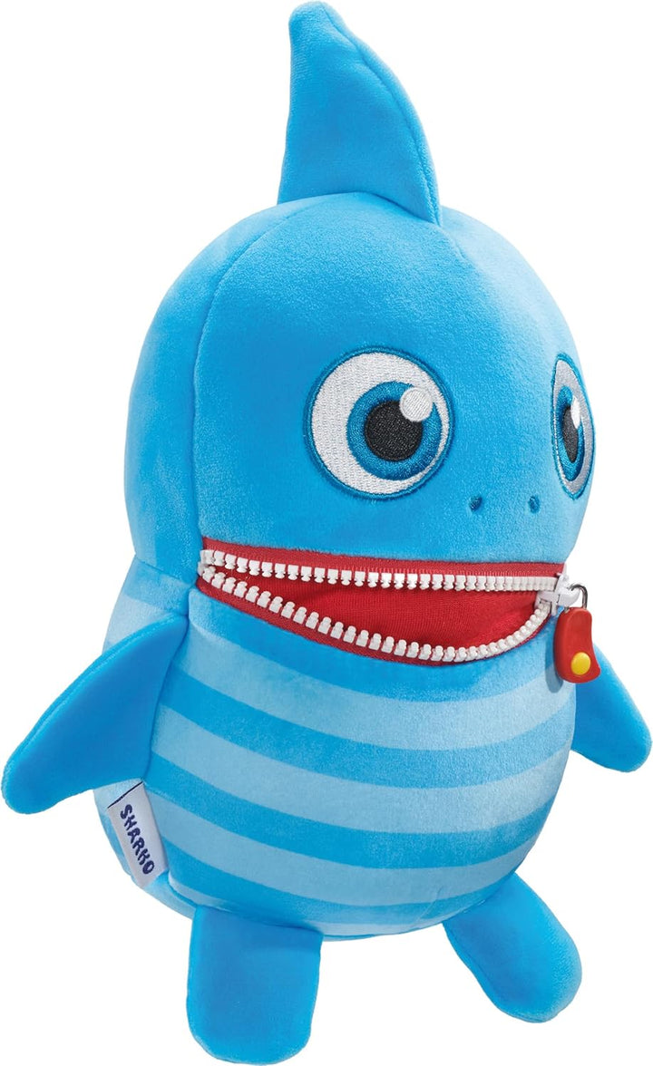 Schmidt Spiele 42662 Sorgenfresser, Sharko, 25 cm, Edition Boogie Woogies, Plüschfigur, Sharko