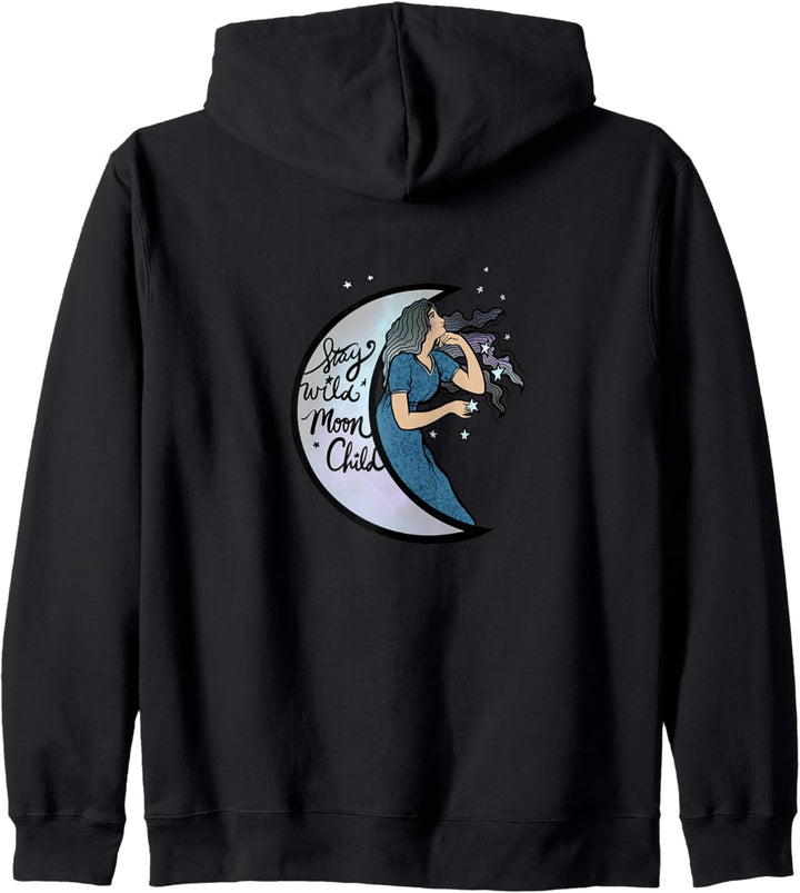 Stay Wild MoonChild Moon Goddess Kapuzenjacke
