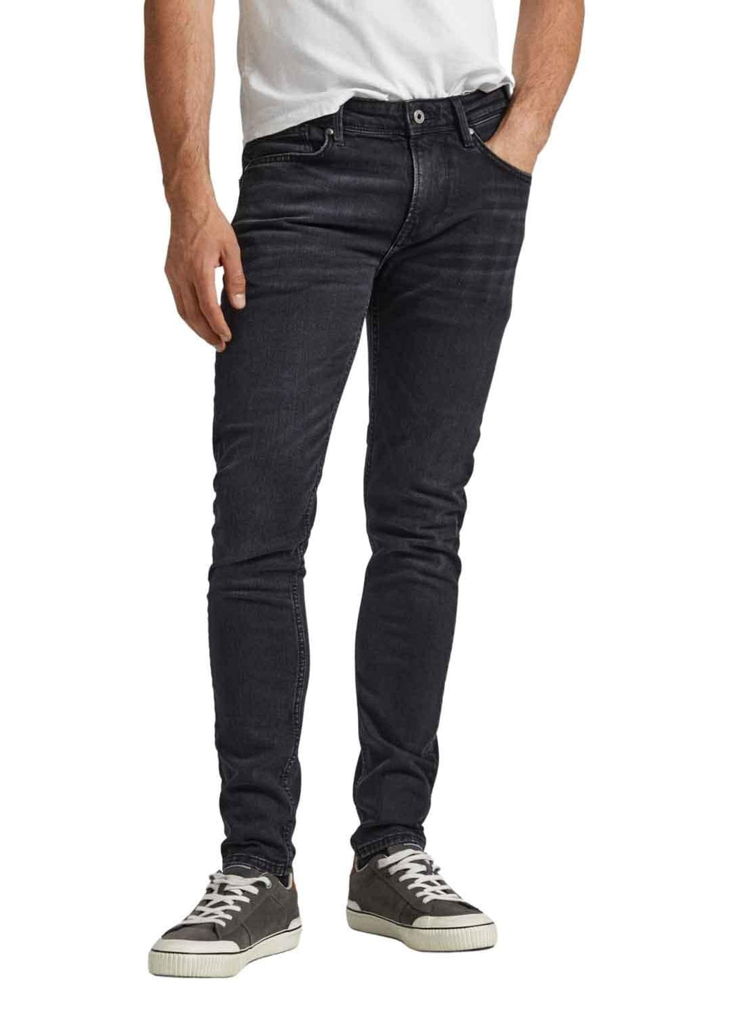 Pepe Jeans Herren Jeans Finsbury 28W / 34L Black (Denim-xv1), 28W / 34L Black (Denim-xv1)