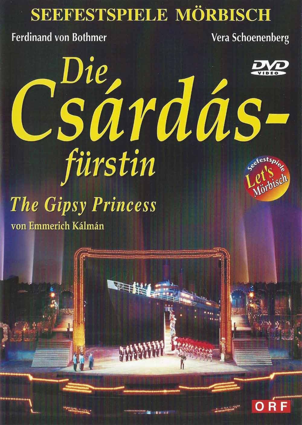 Emmerich Kalman Die Csárdásfürstin, DVD