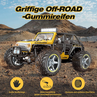 Ferngesteuertes Auto ab 8 6 4 3 Jahre, Monstertruck Ferngesteuert, Auto Ferngesteuert ab 6 Jahre, RC