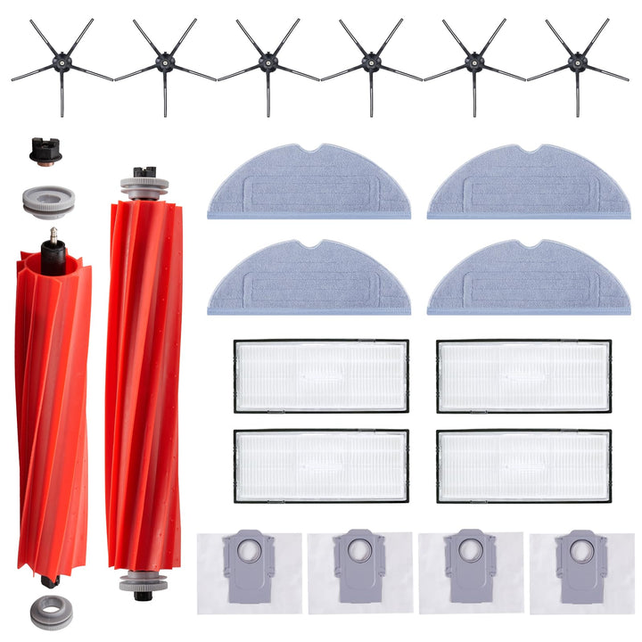 16 Stück Zubehörset für Xiaomi Roborock S7/ S7+/ S7 MaxV/ S7 MaxV Plus/ S7 MaxV Ultra Staubsauger Er