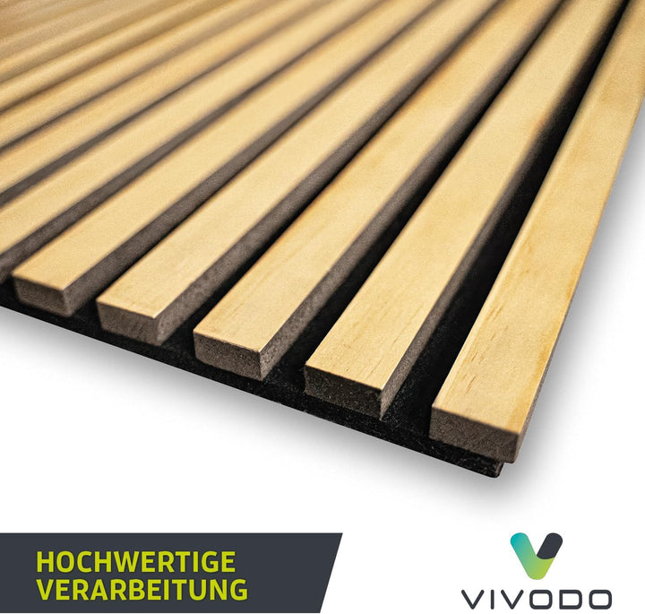 Akustikpaneele Wandpaneele Lamellenwand Holzpaneele - Hochwertige Akustikpaneel Holzwandpanele zur S